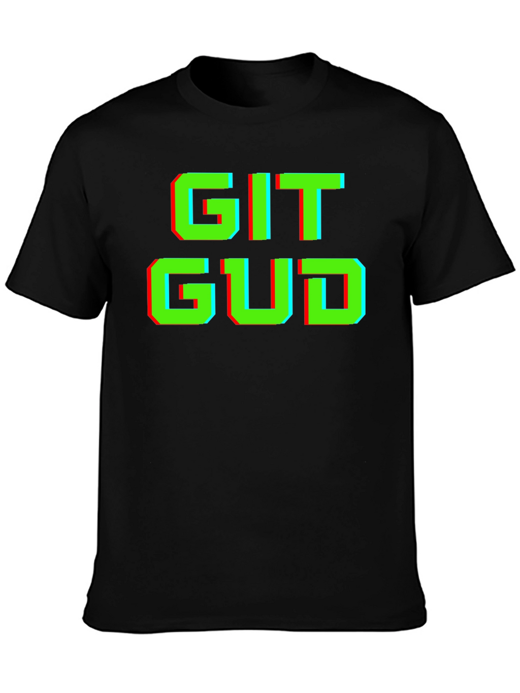 Git Gud T-Shirt - Gamer Style Pixel Art
