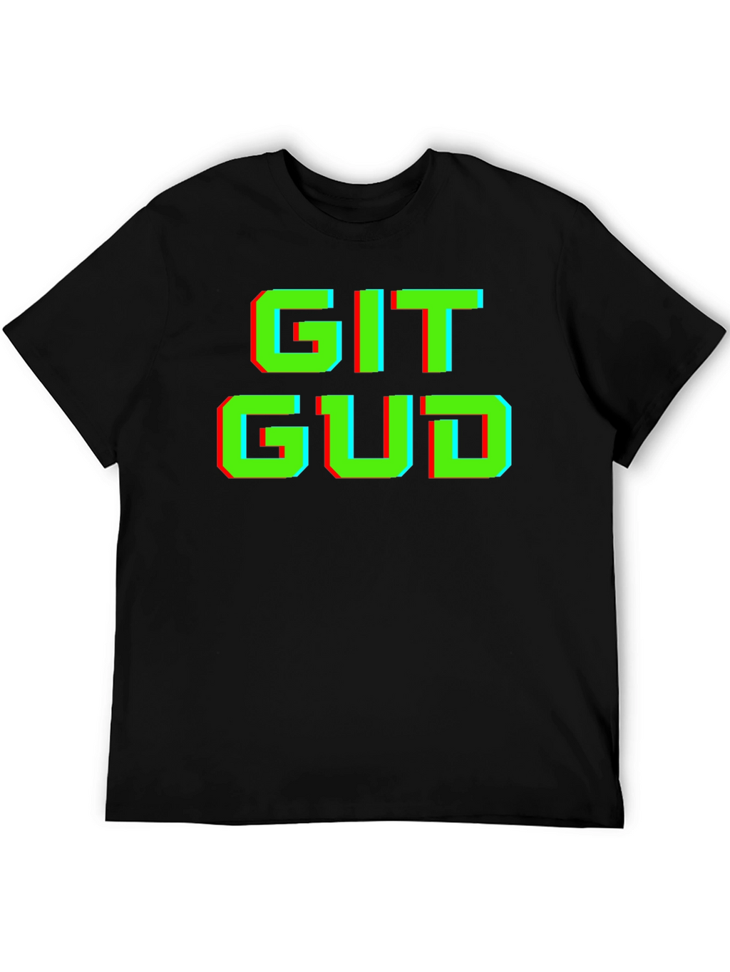 Git Gud T-Shirt - Gamer Style Pixel Art