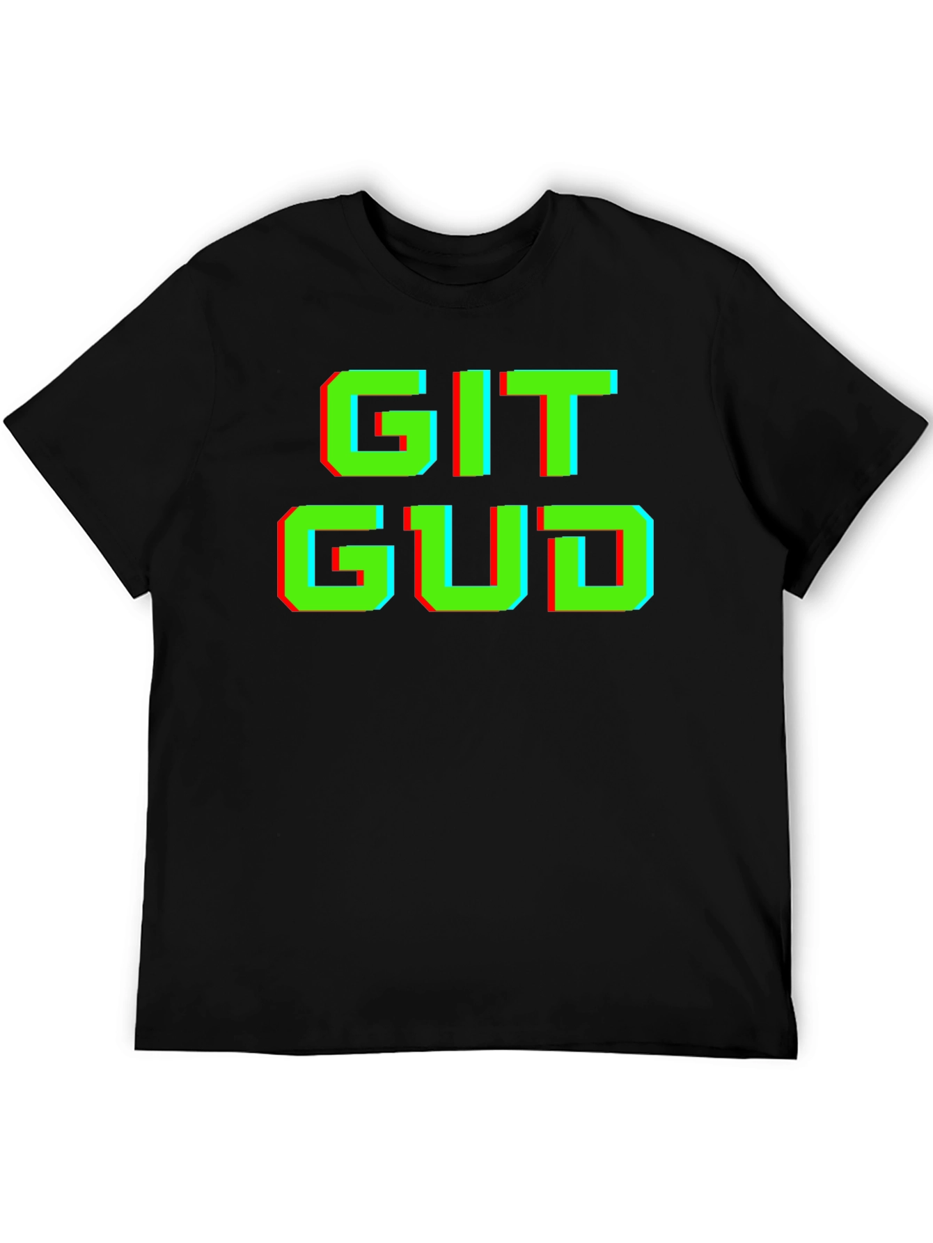 Git Gud T-Shirt - Gamer Style Pixel Art