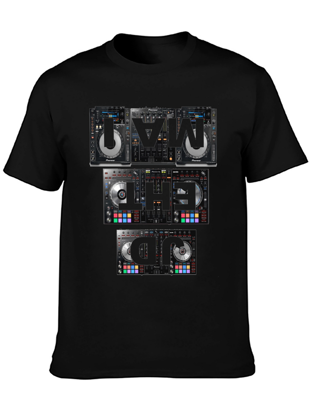DJ Equipment T-Shirt - Music Lover Apparel