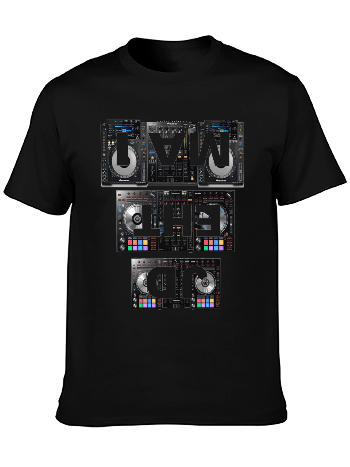 DJ Equipment T-Shirt - Music Lover Apparel