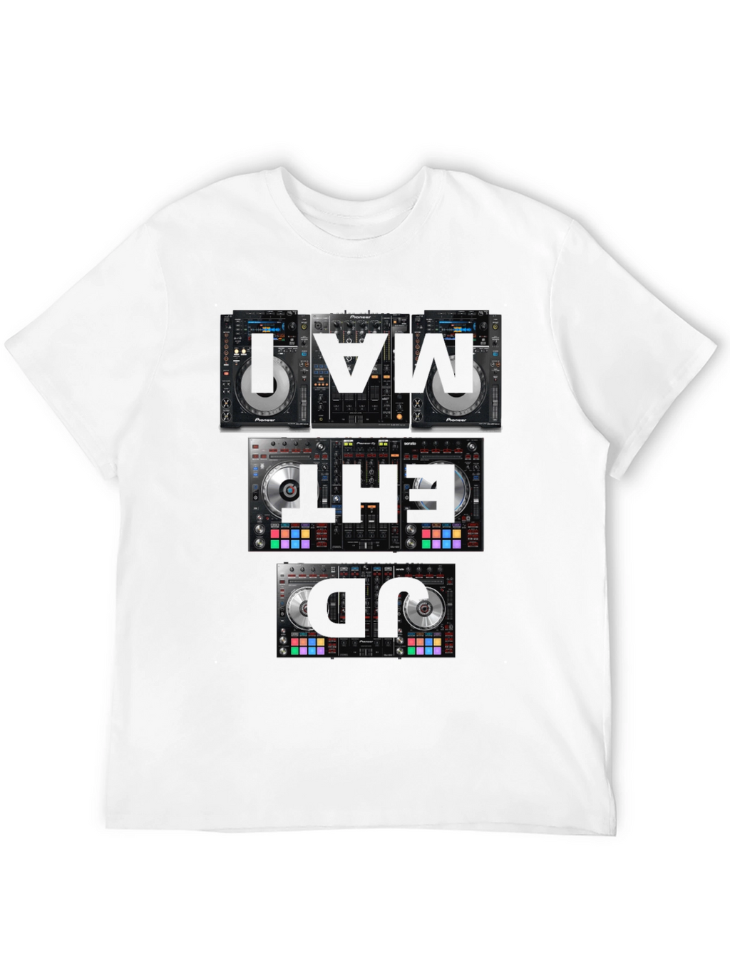 DJ Equipment T-Shirt - Music Lover Apparel