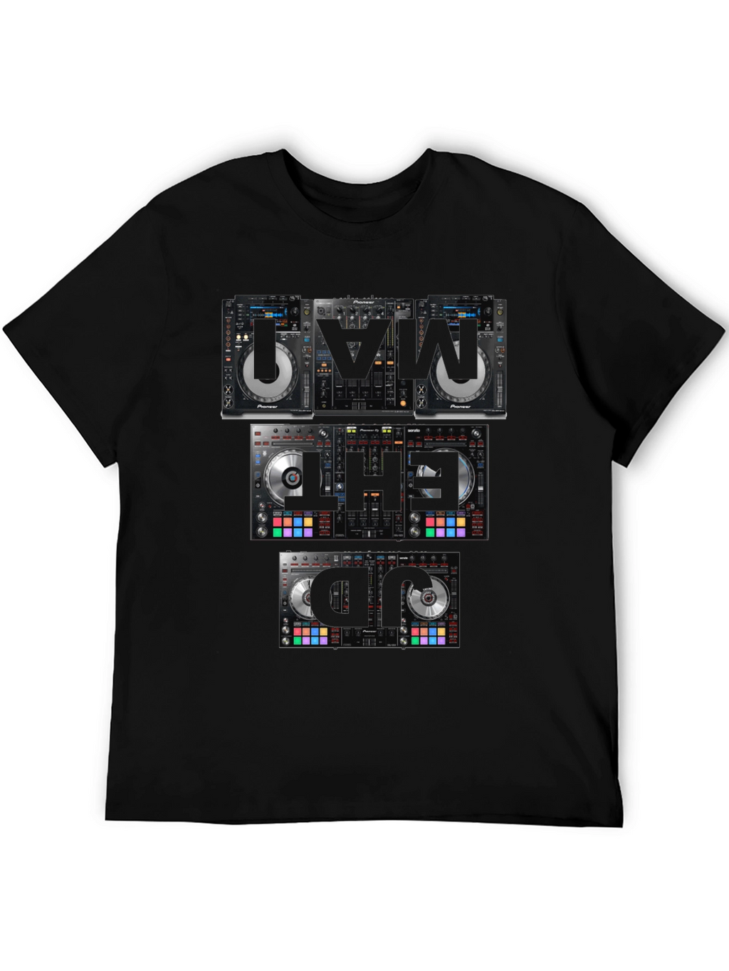 DJ Equipment T-Shirt - Music Lover Apparel