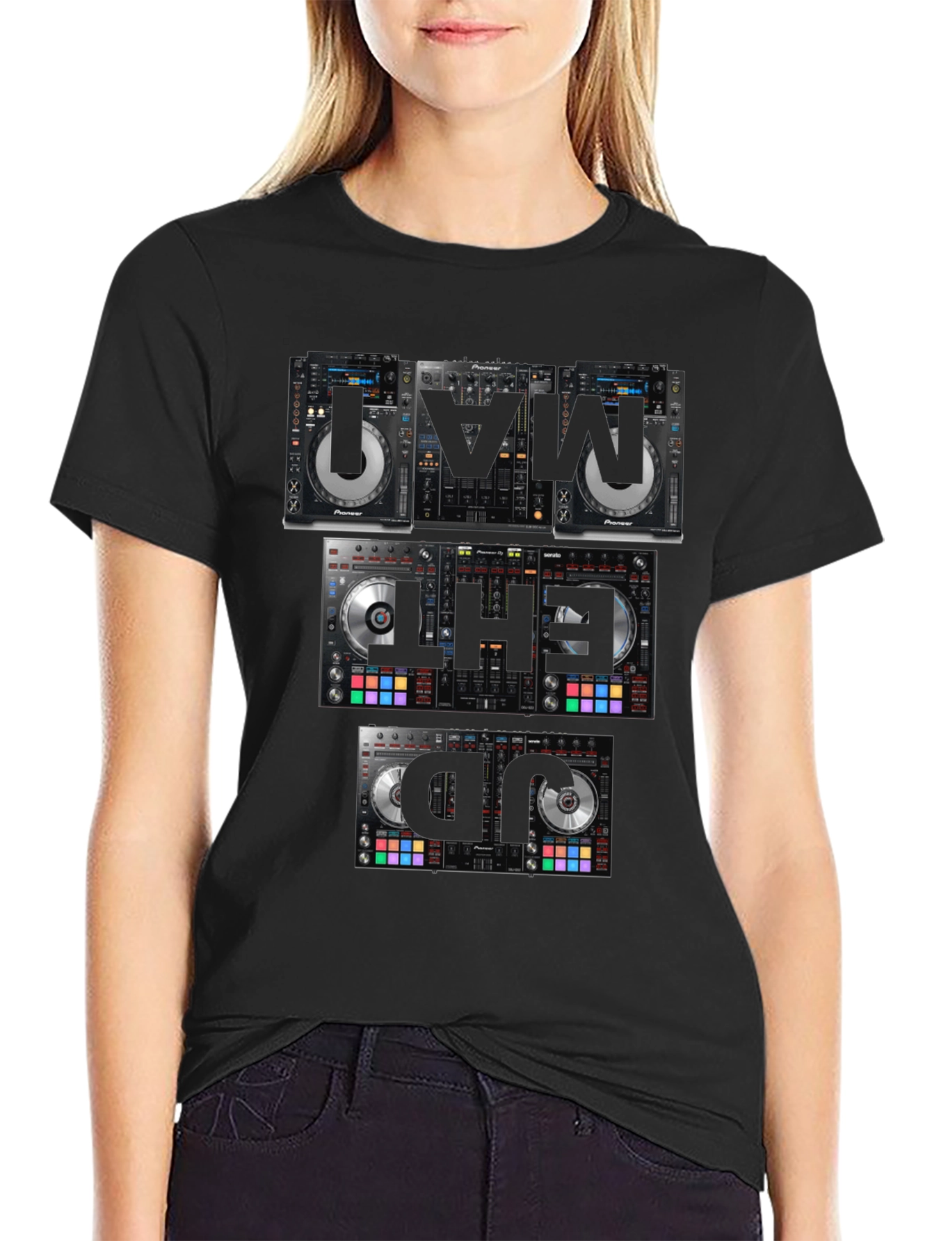 DJ Equipment T-Shirt - Music Lover Apparel