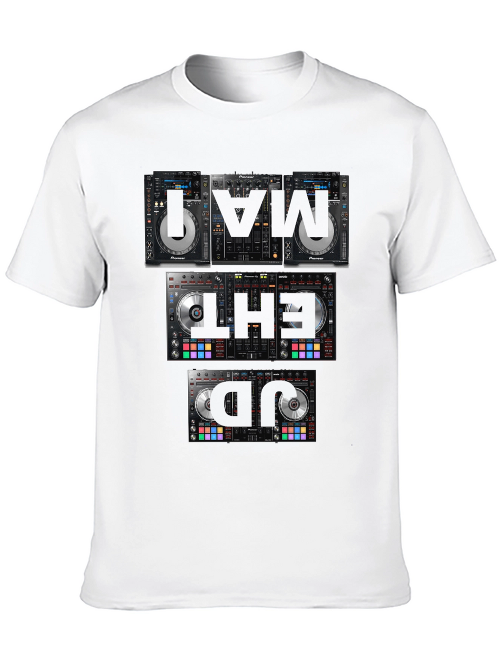 DJ Equipment T-Shirt - Music Lover Apparel