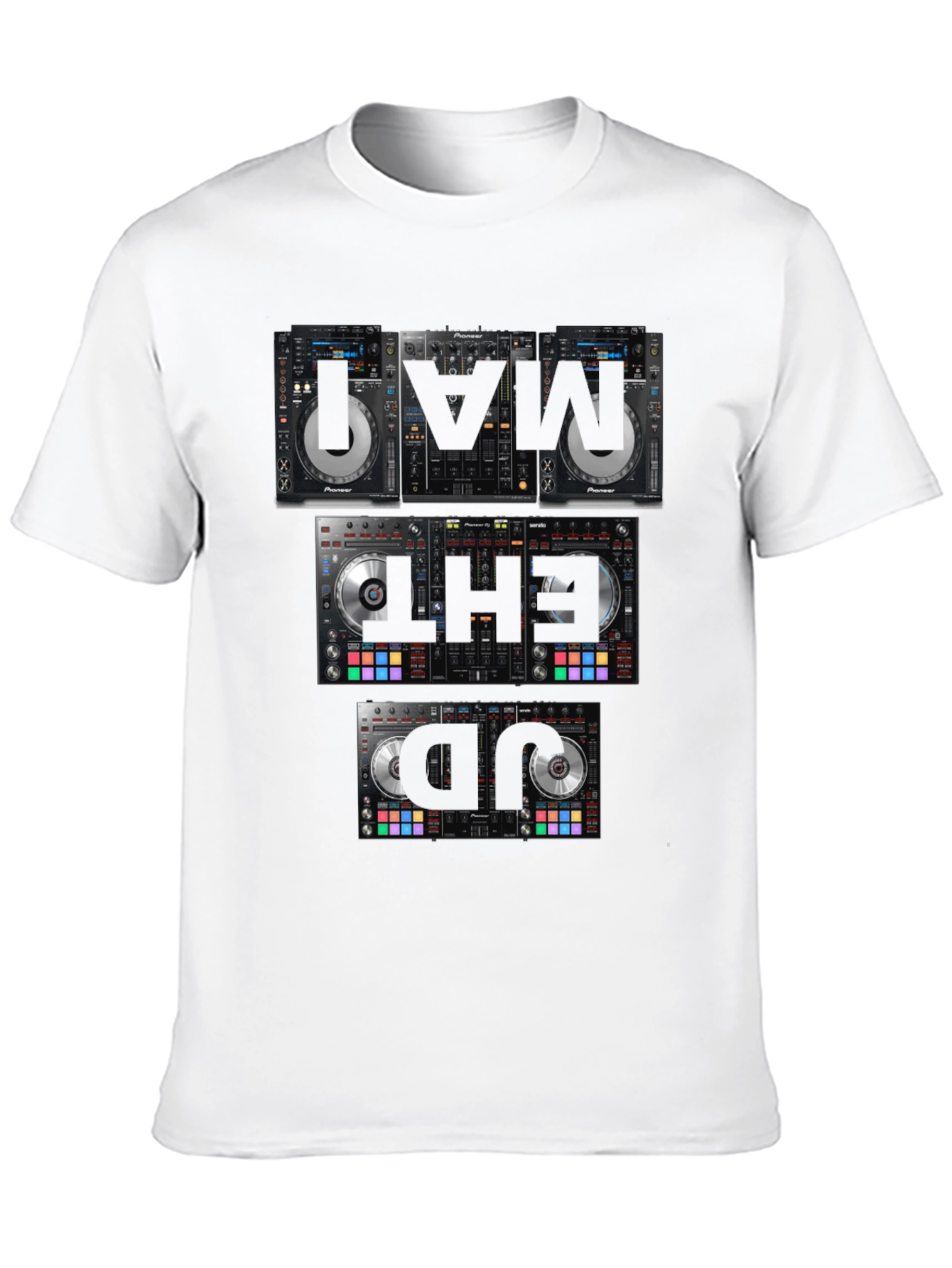 DJ Equipment T-Shirt - Music Lover Apparel