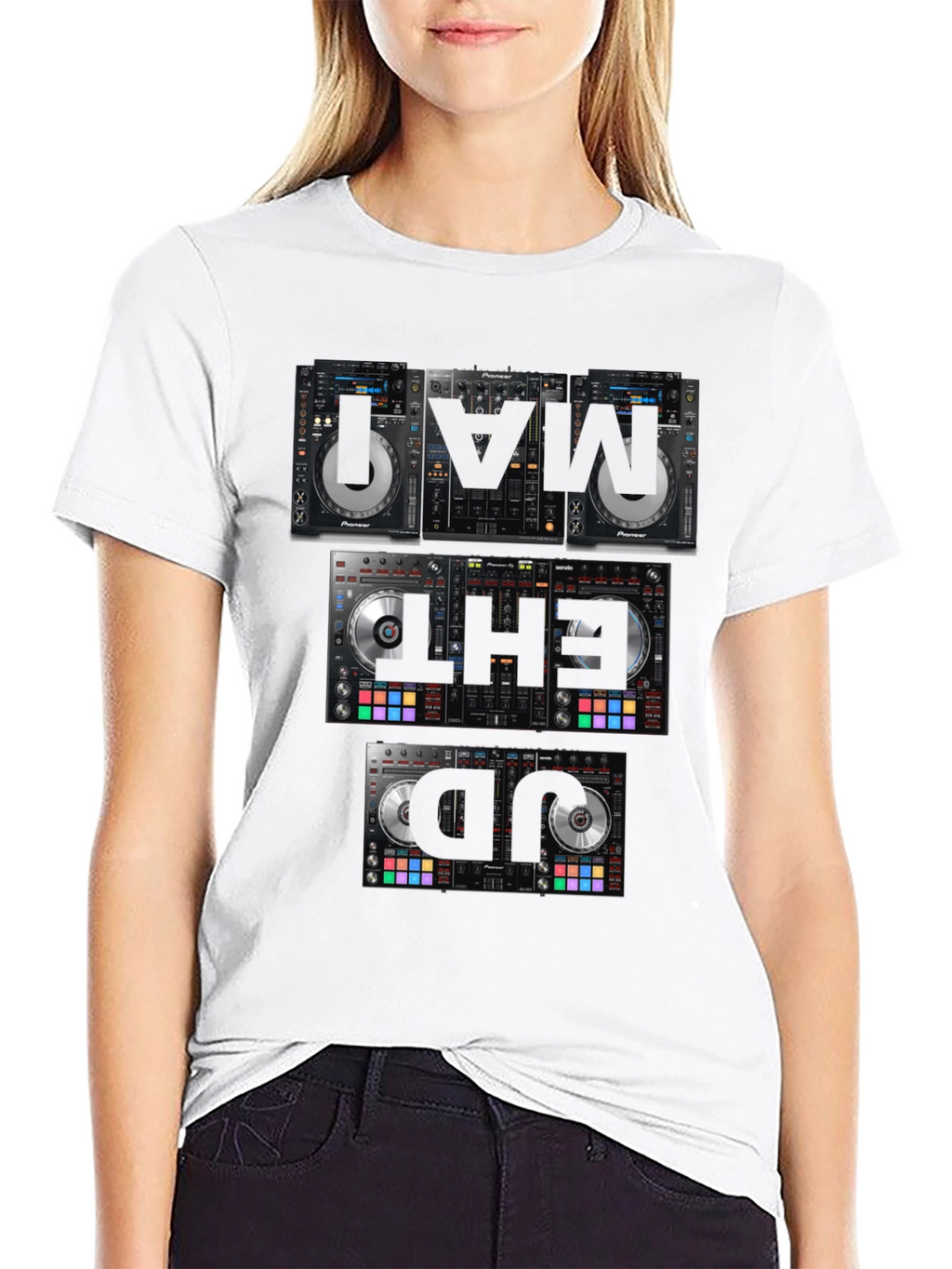 DJ Equipment T-Shirt - Music Lover Apparel
