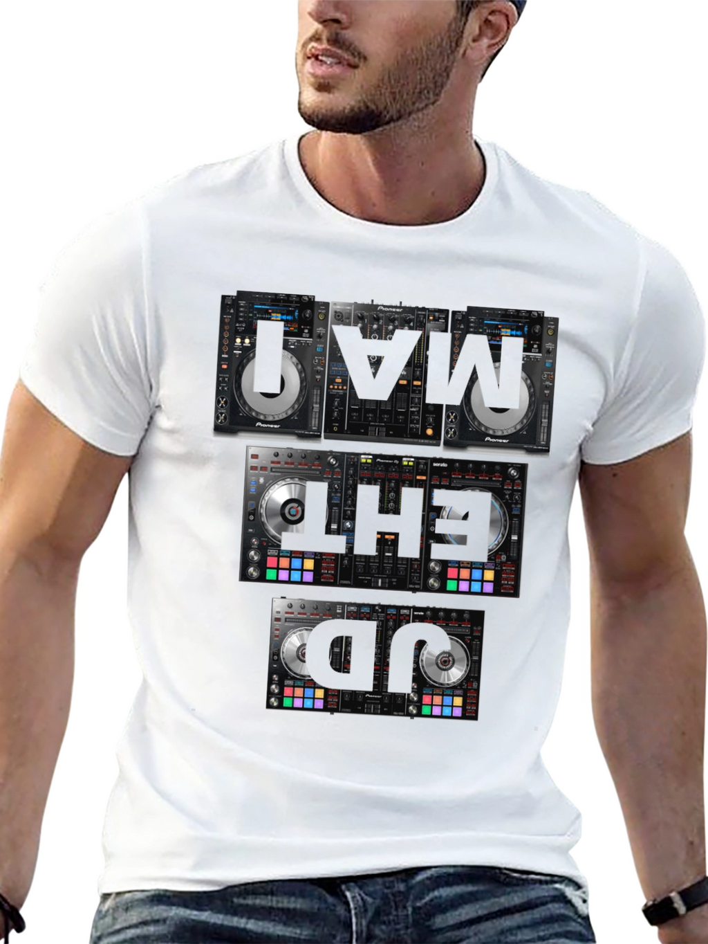 DJ Equipment T-Shirt - Music Lover Apparel