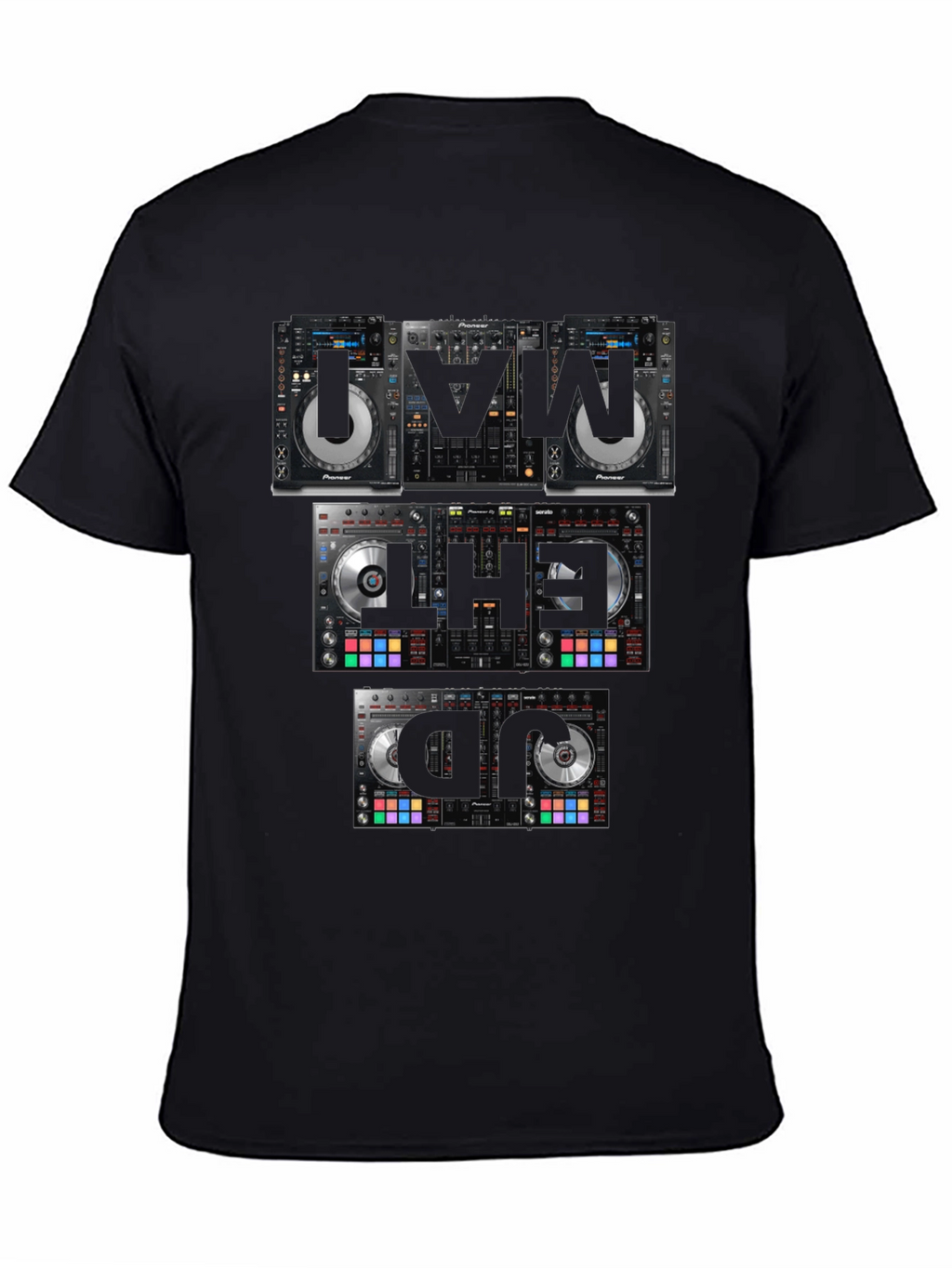 DJ Equipment T-Shirt - Music Lover Apparel