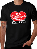 Waffle Lover T-Shirt - Relationship Goals