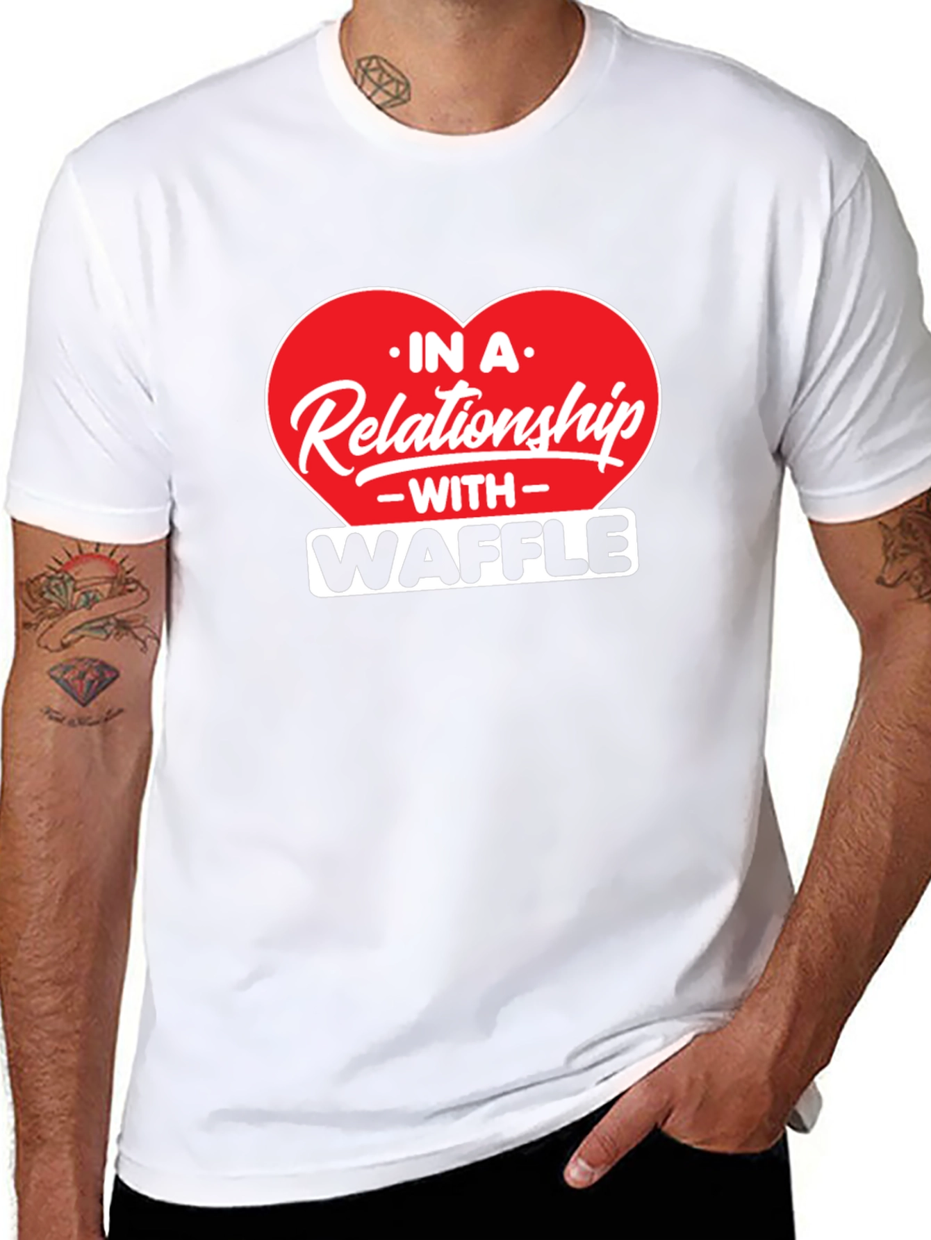 Waffle Lover T-Shirt - Relationship Goals