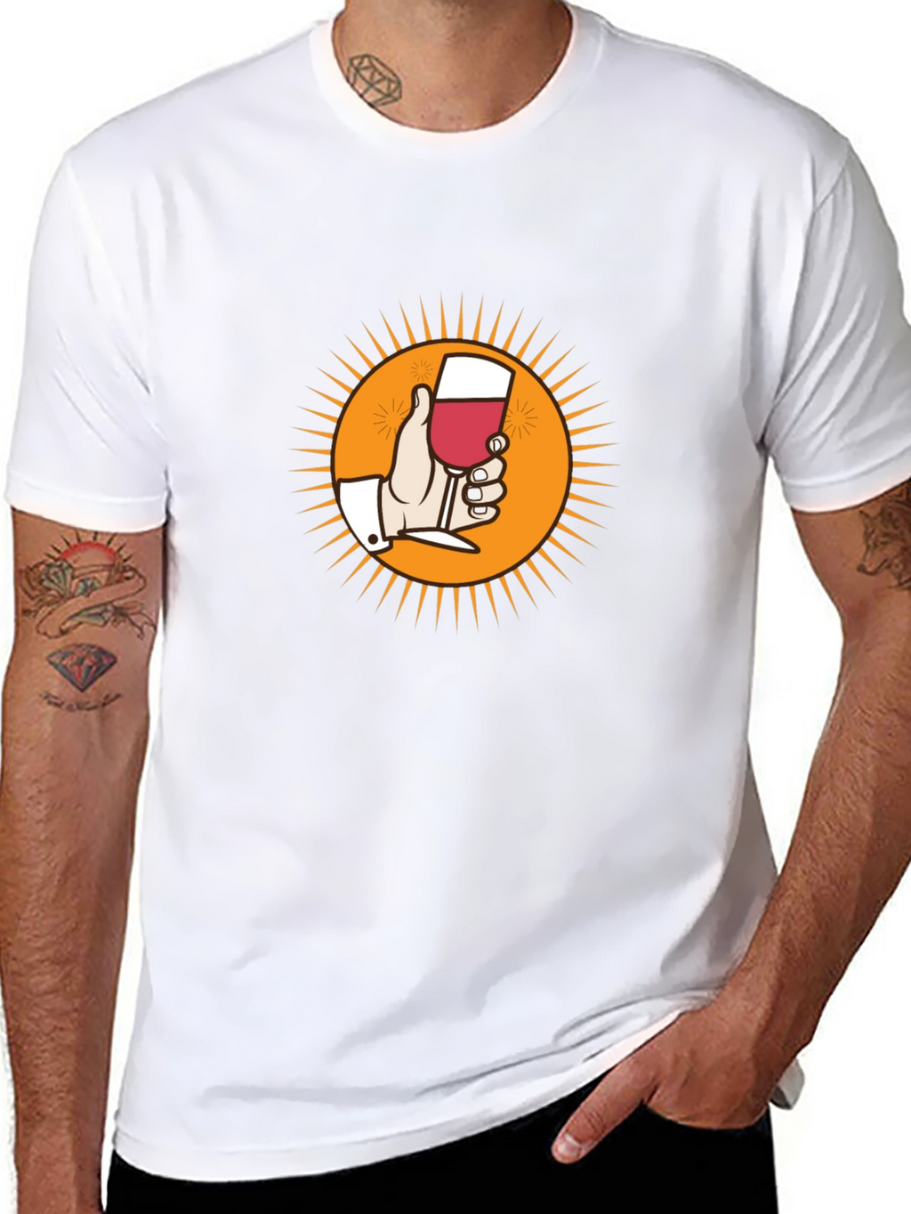Wine Time T-Shirt - Cheers in Style!