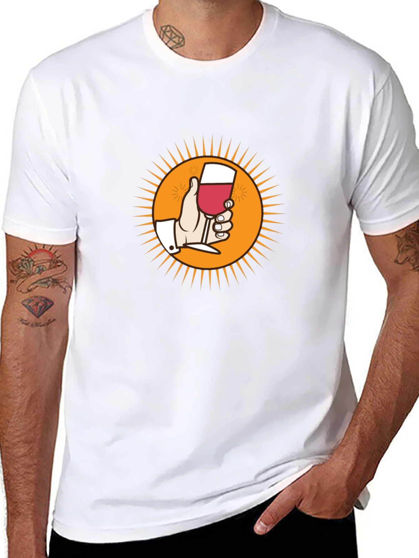 Wine Time T-Shirt - Cheers in Style!