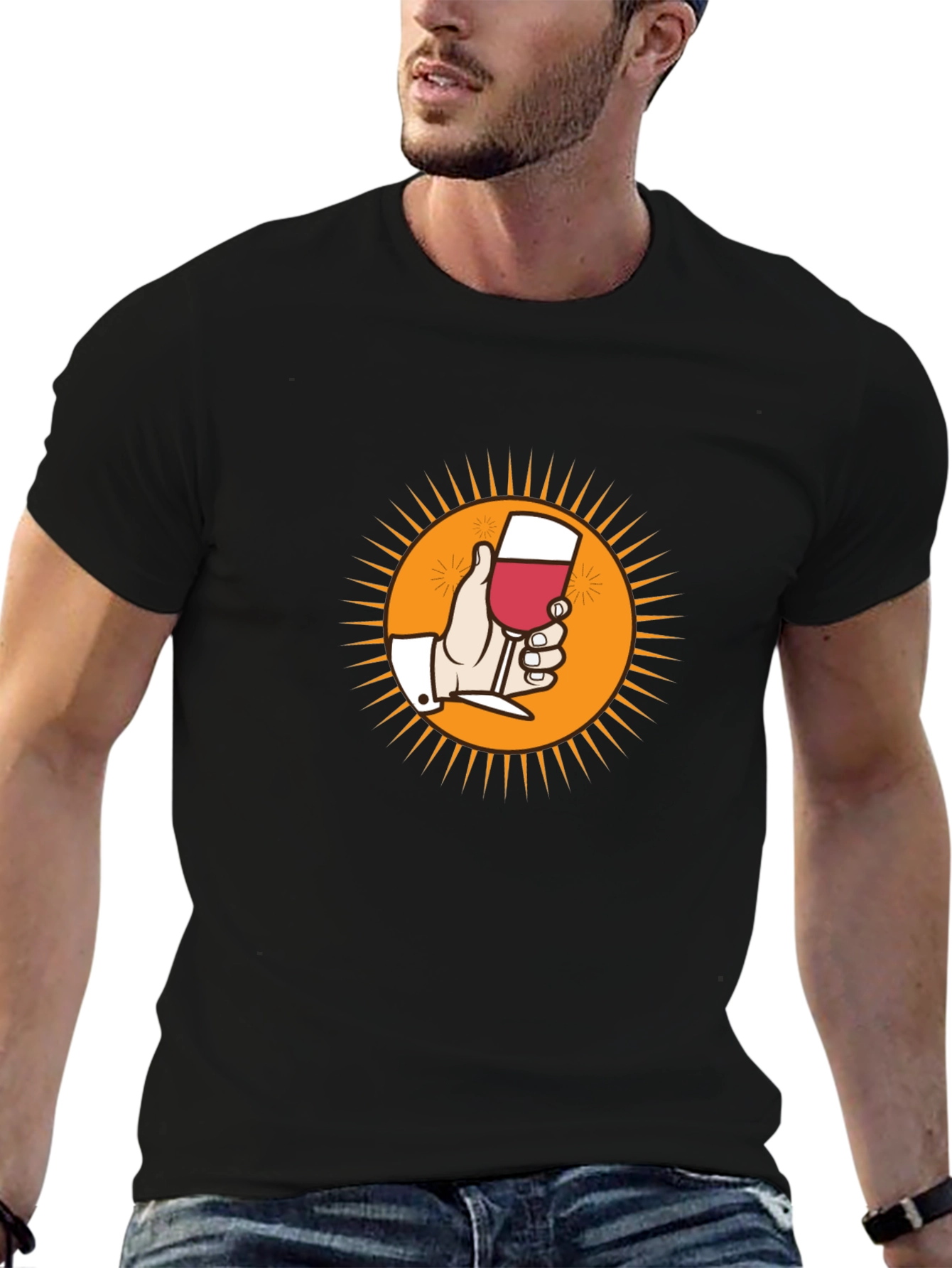 Wine Time T-Shirt - Cheers in Style!