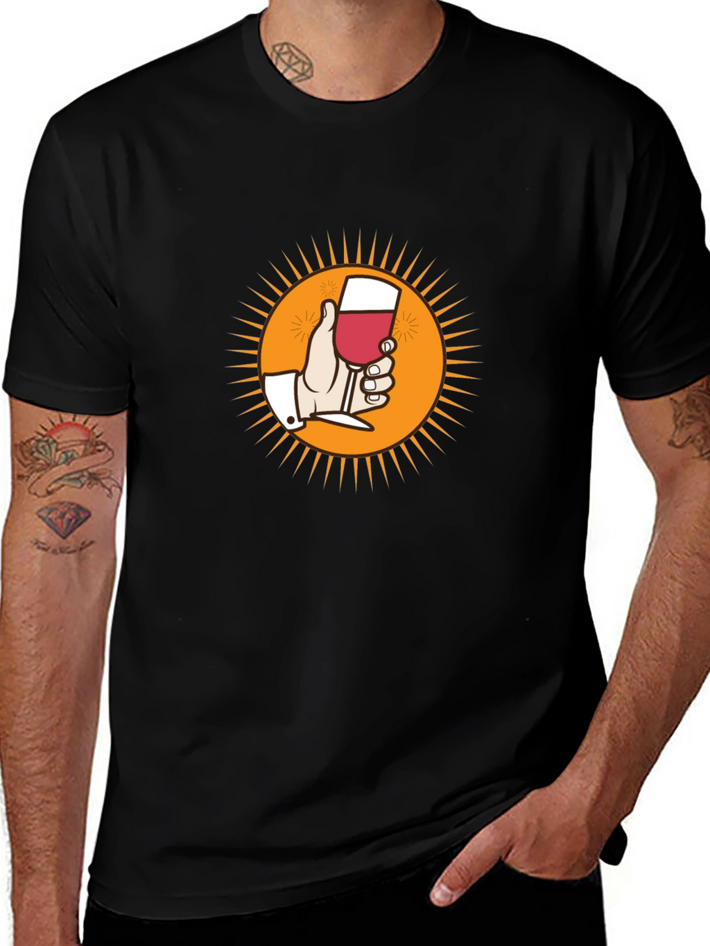 Wine Time T-Shirt - Cheers in Style!