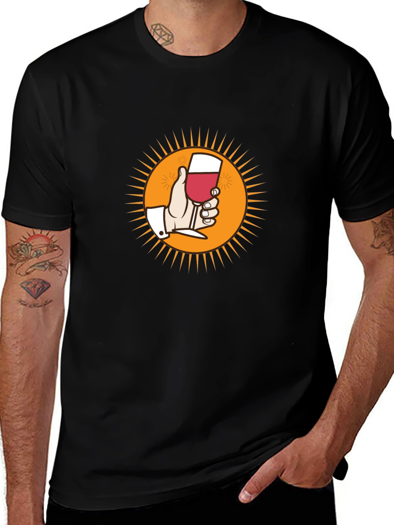 Wine Time T-Shirt - Cheers in Style!