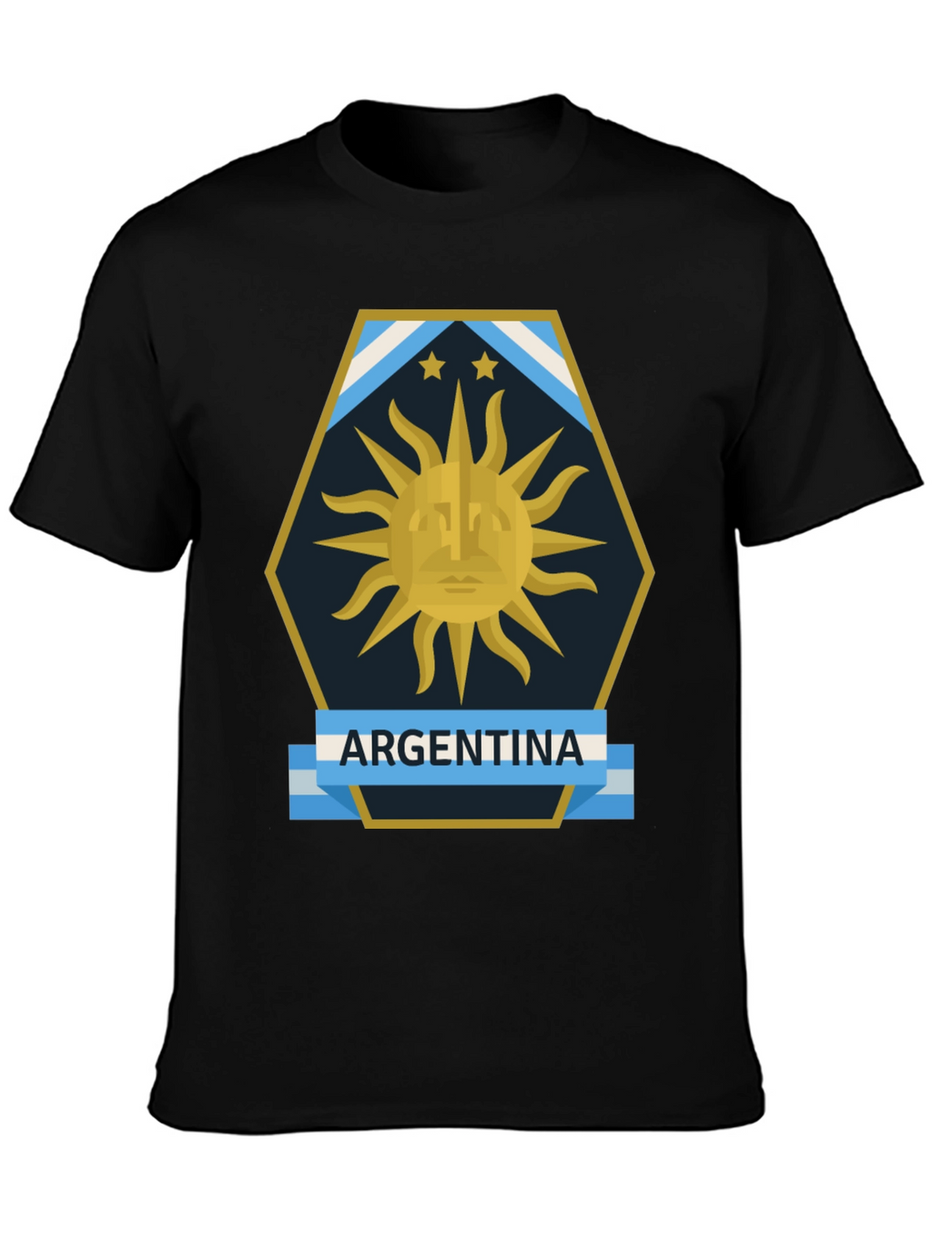 Argentina Flag Graphic T-Shirt