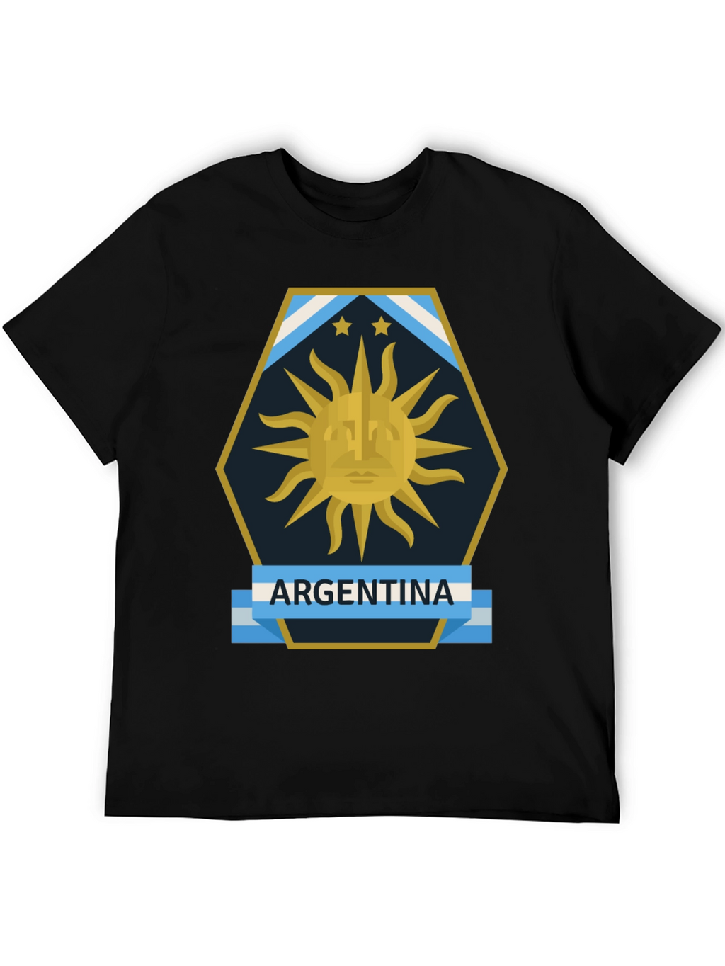 Argentina Flag Graphic T-Shirt