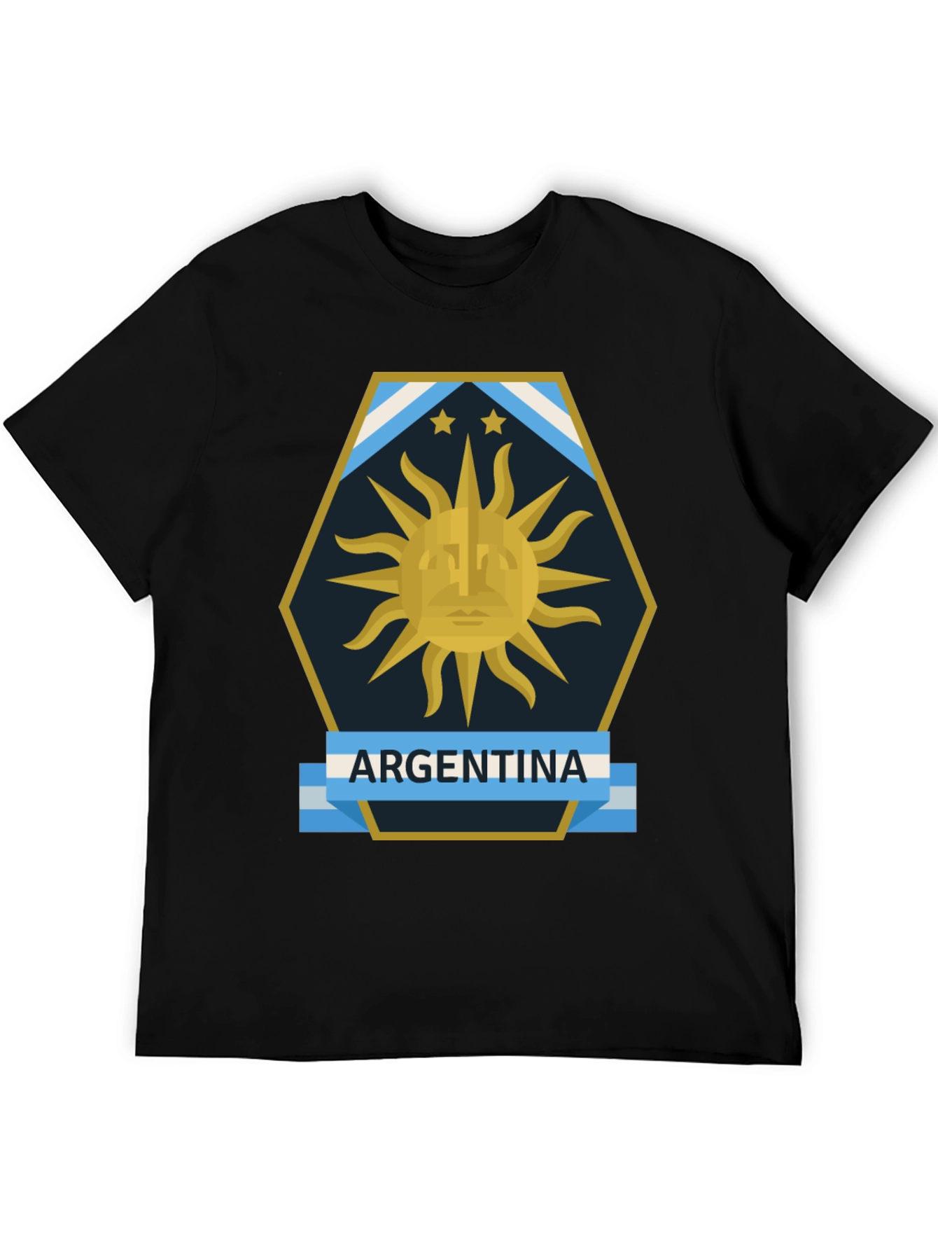 Argentina Flag Graphic T-Shirt