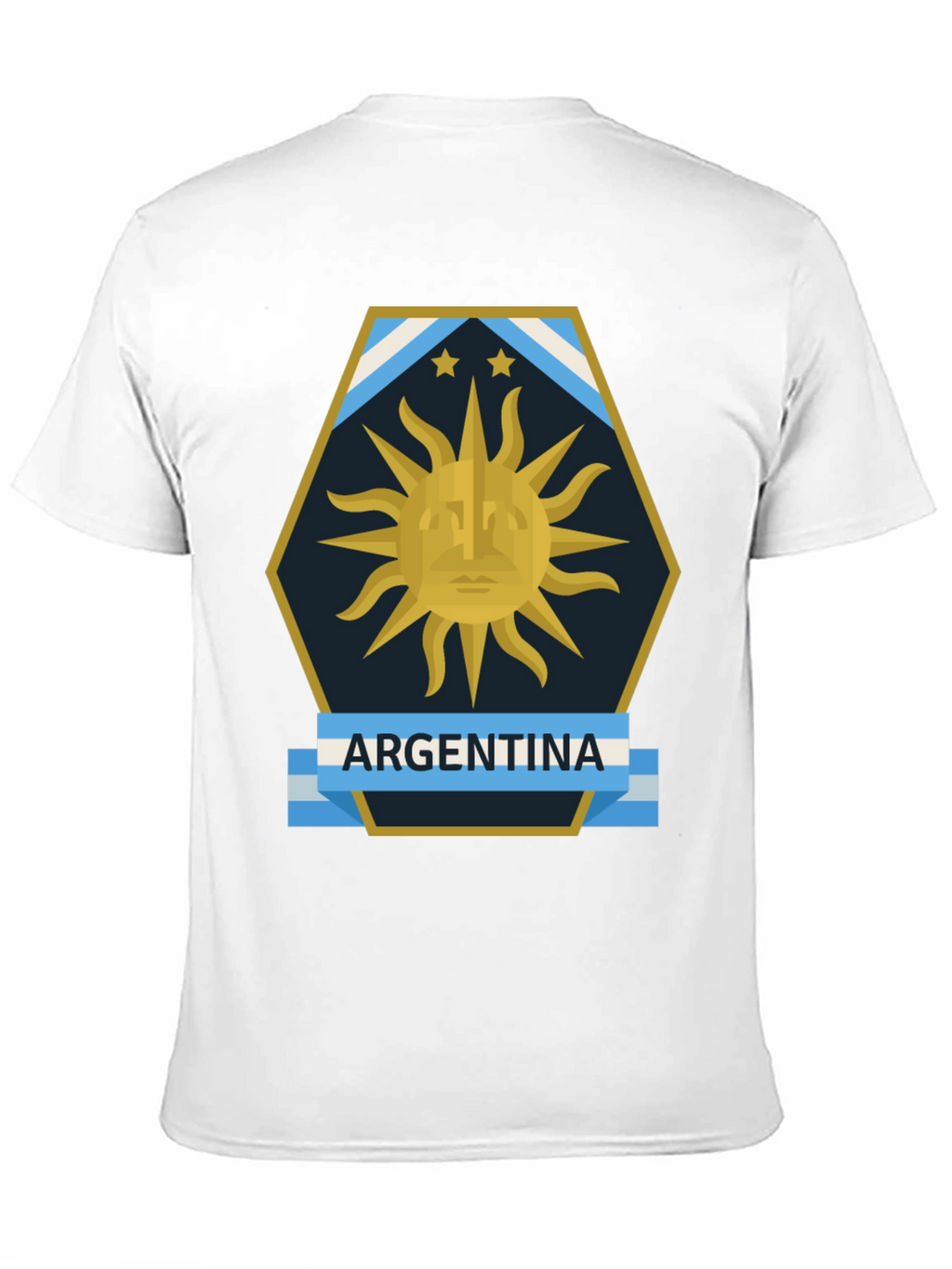 Argentina Flag Graphic T-Shirt