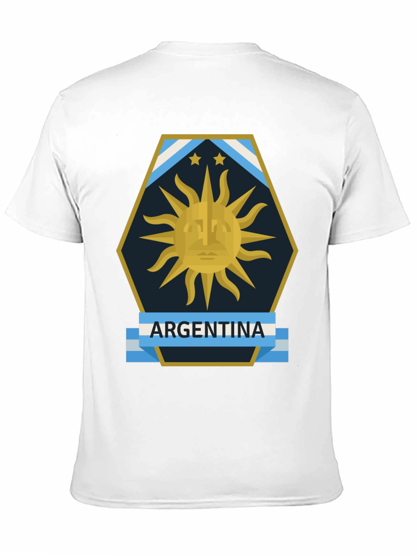 Argentina Flag Graphic T-Shirt