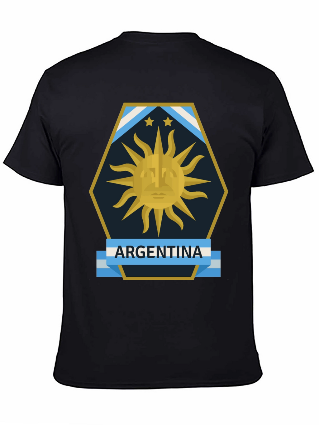 Argentina Flag Graphic T-Shirt