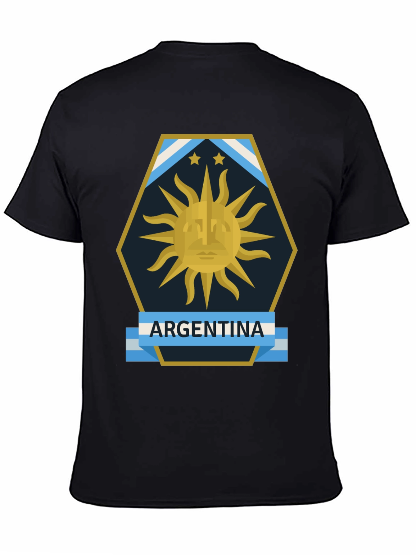 Argentina Flag Graphic T-Shirt