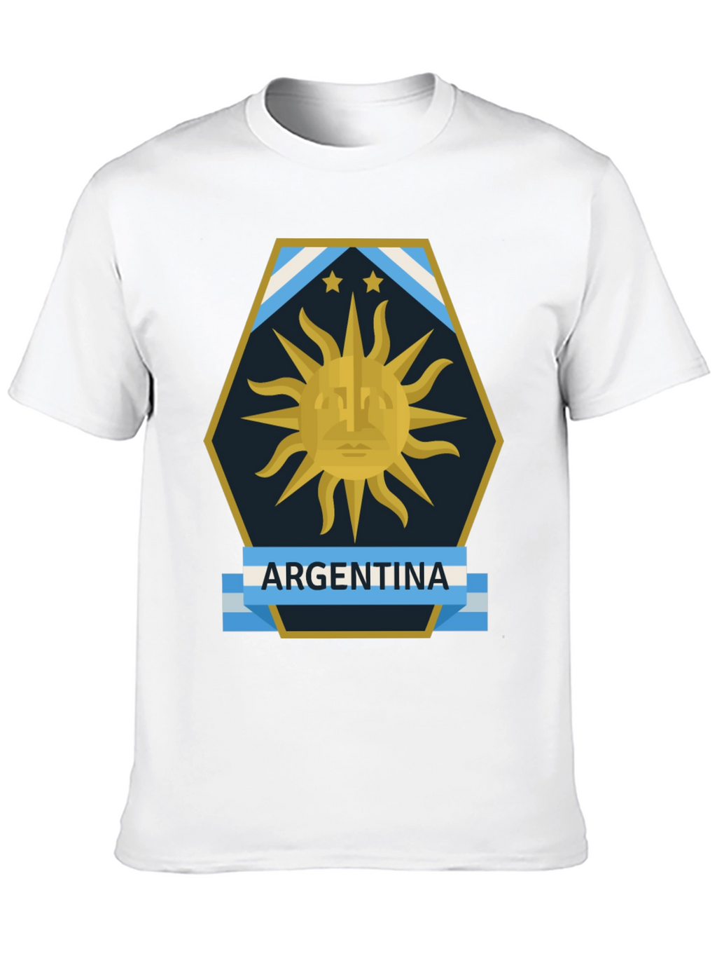 Argentina Flag Graphic T-Shirt