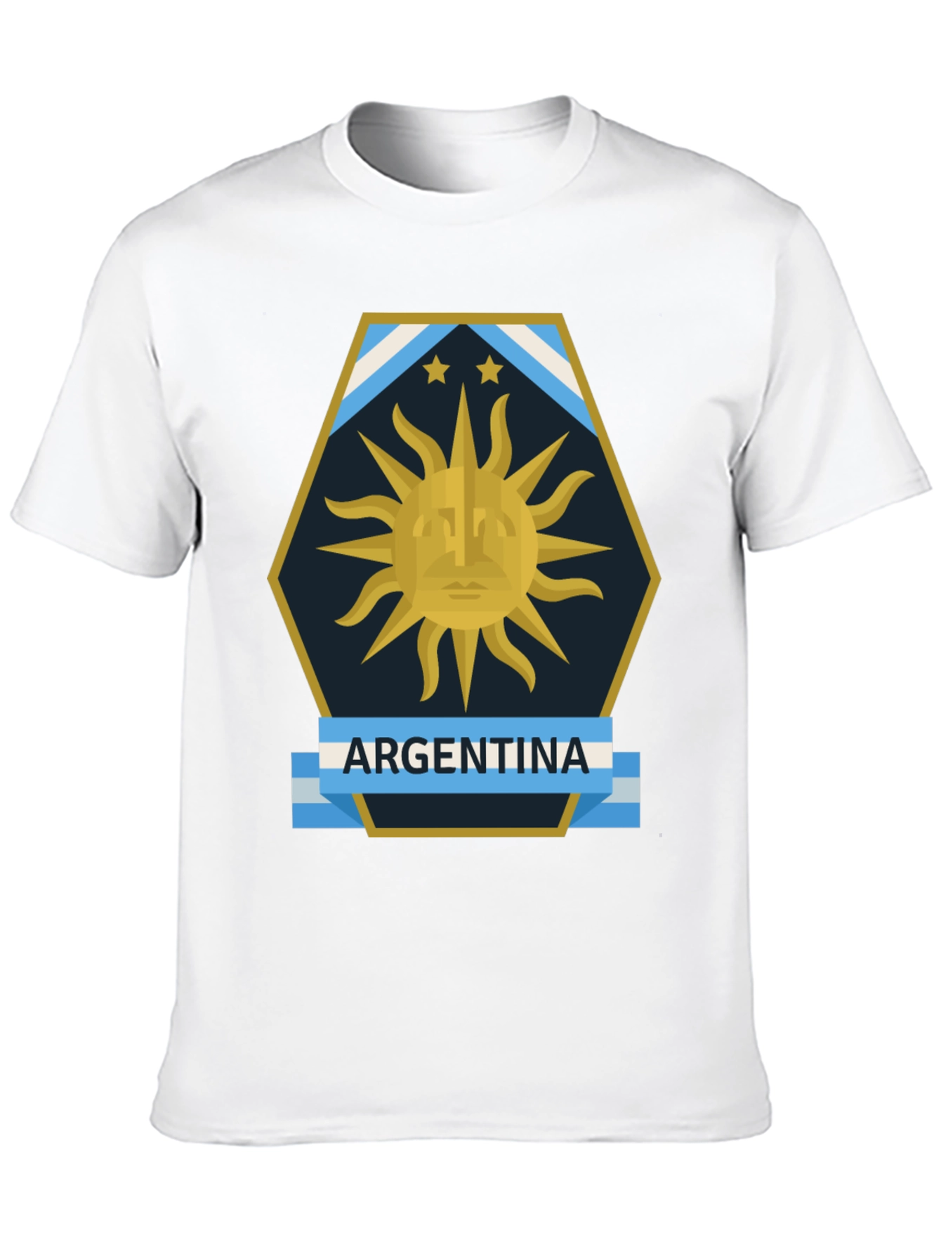 Argentina Flag Graphic T-Shirt