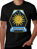 Argentina Flag Graphic T-Shirt