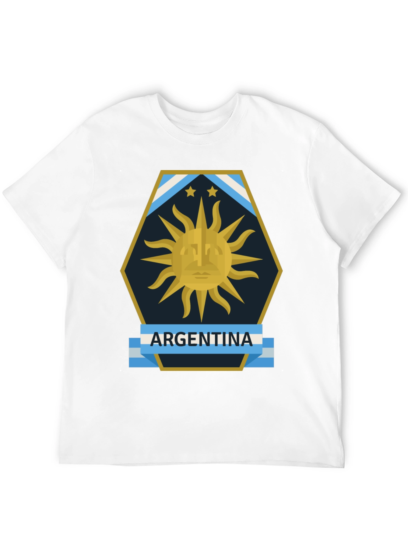 Argentina Flag Graphic T-Shirt