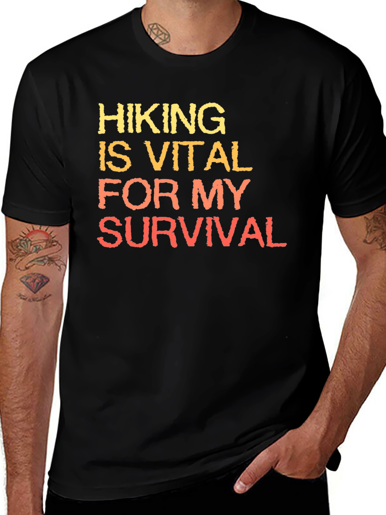 Hiking is Vital Graphic Tee - Adventure Apparel