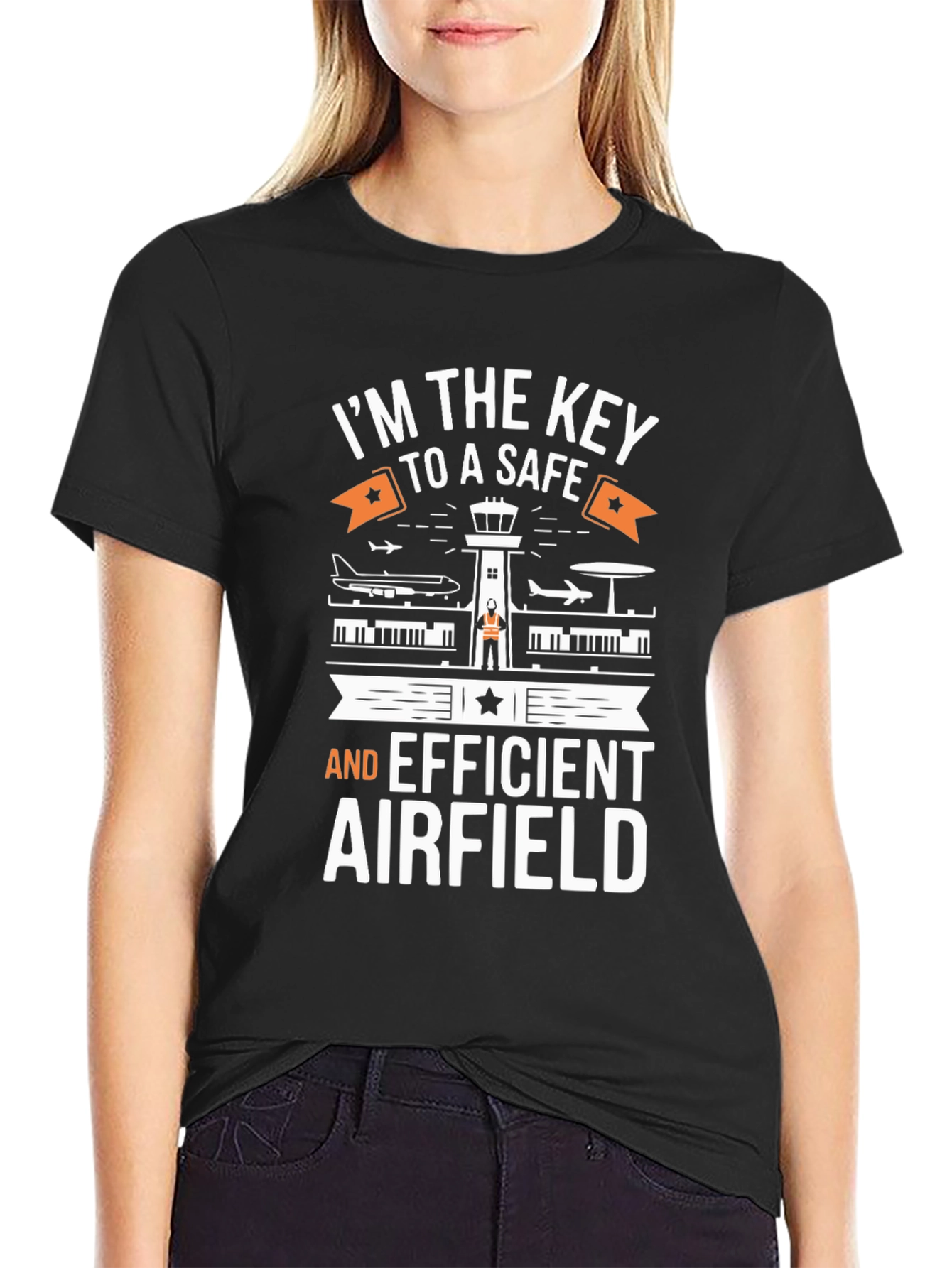 Safe Airfield T-Shirt - Air Traffic Controller Tee