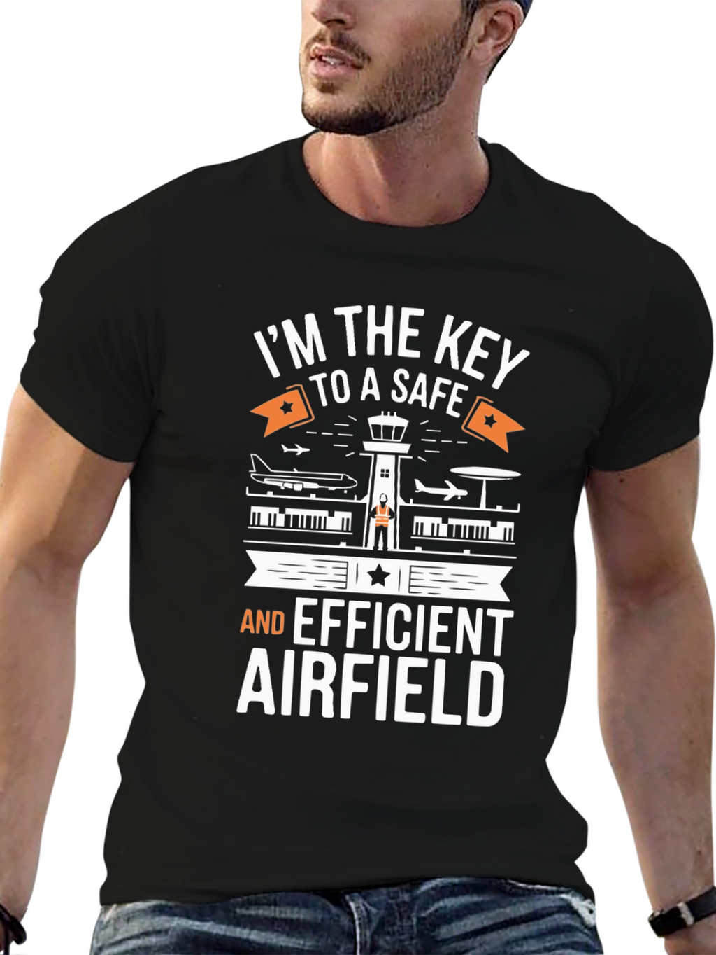 Safe Airfield T-Shirt - Air Traffic Controller Tee