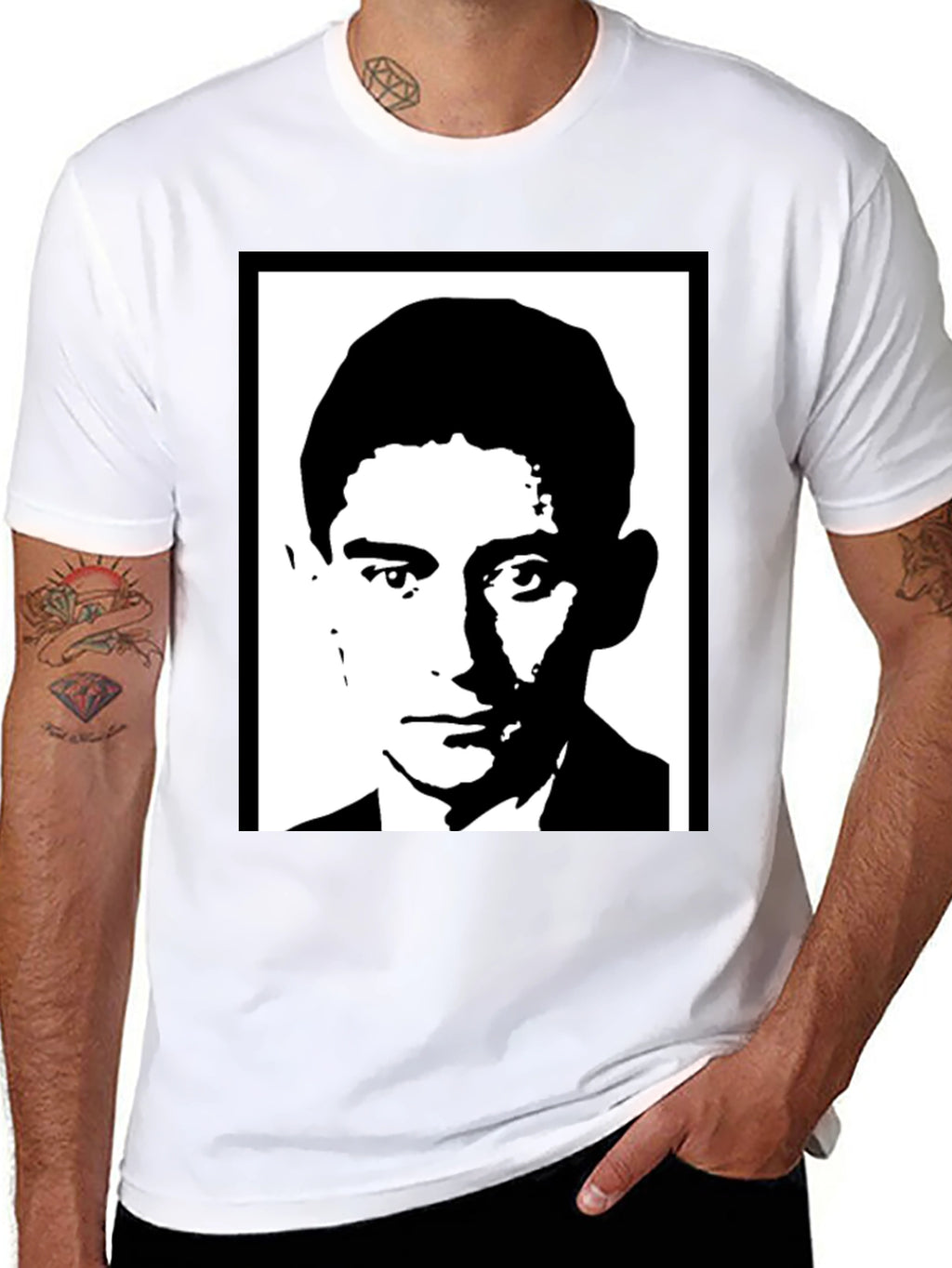 Kafka Graphic Tee - Classic Black T-Shirt