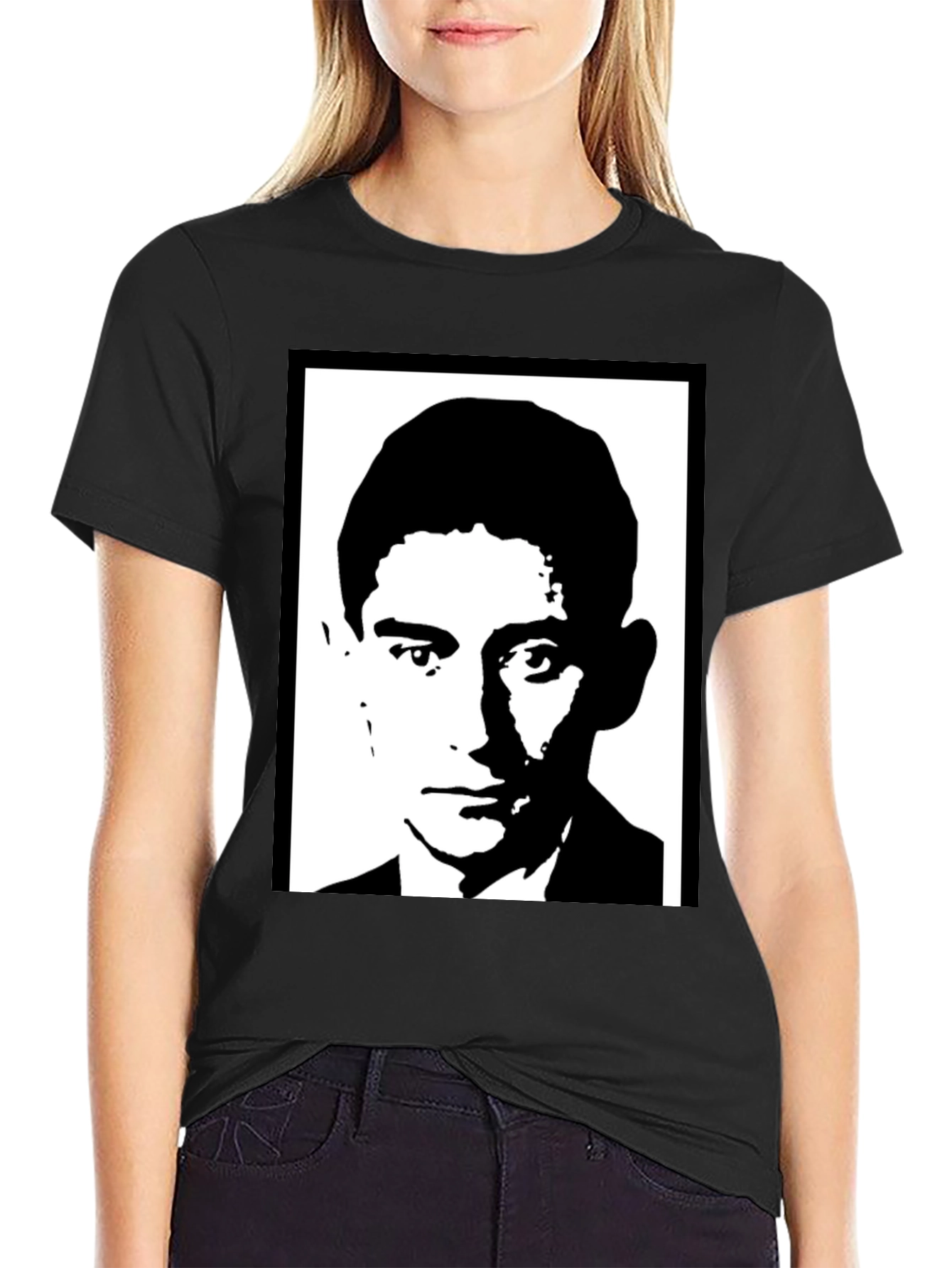 Kafka Graphic Tee - Classic Black T-Shirt