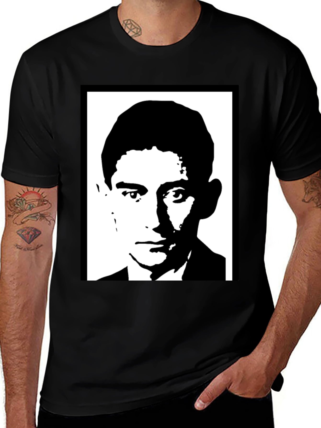Kafka Graphic Tee - Classic Black T-Shirt