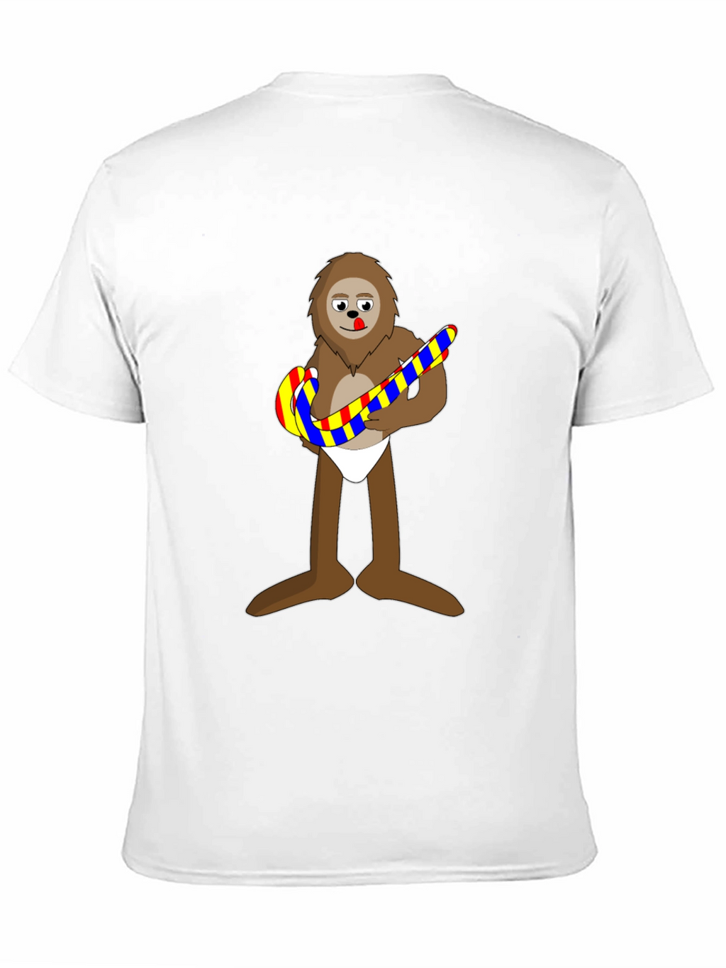Novelty Cartoon Sloth T-Shirt