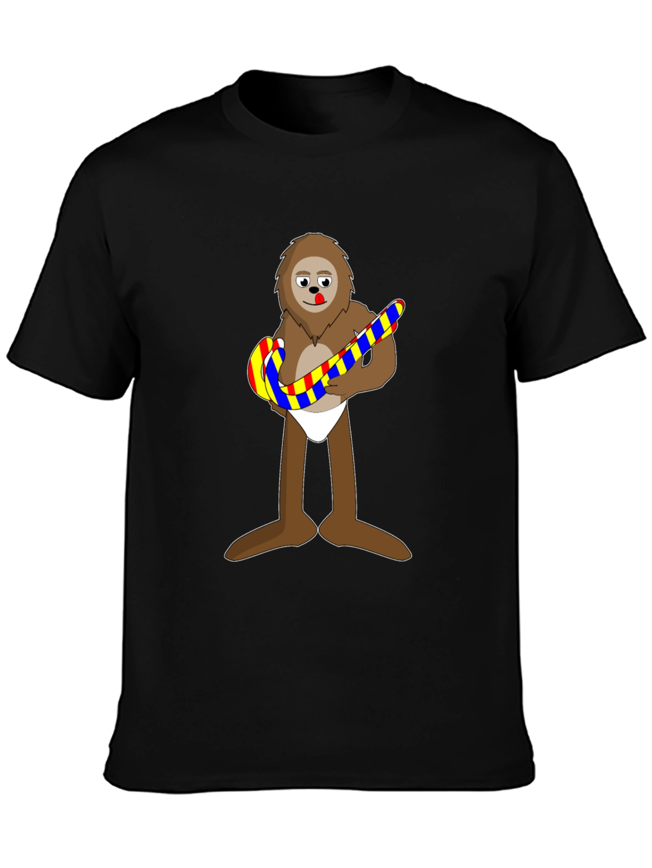 Novelty Cartoon Sloth T-Shirt