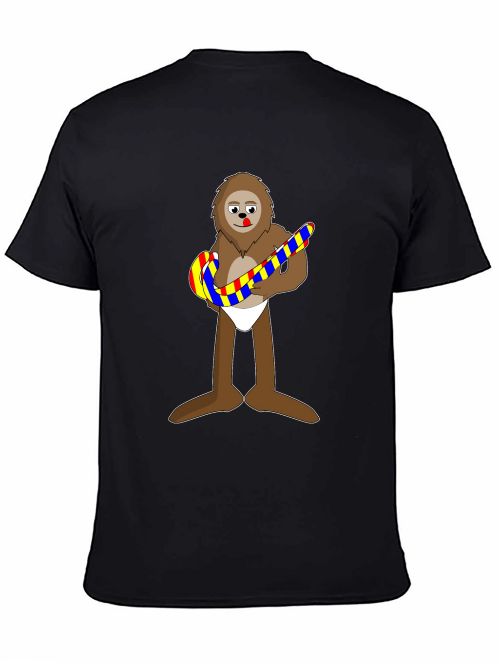 Novelty Cartoon Sloth T-Shirt