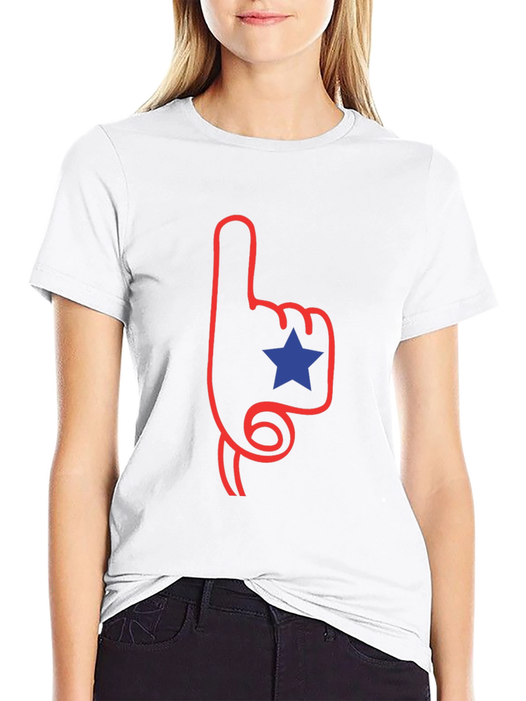 Patriotic Foam Finger T-Shirt