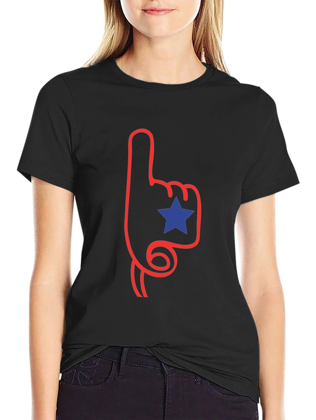 Patriotic Foam Finger T-Shirt