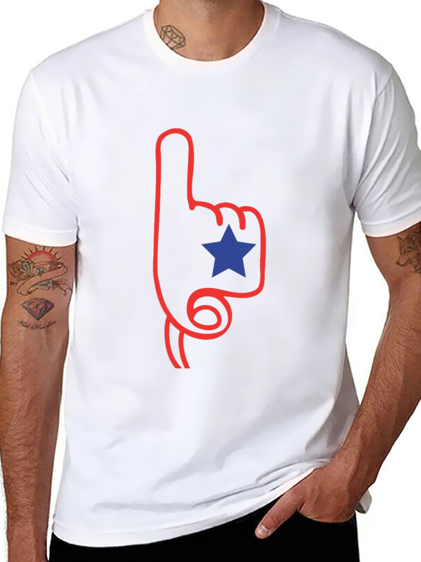 Patriotic Foam Finger T-Shirt