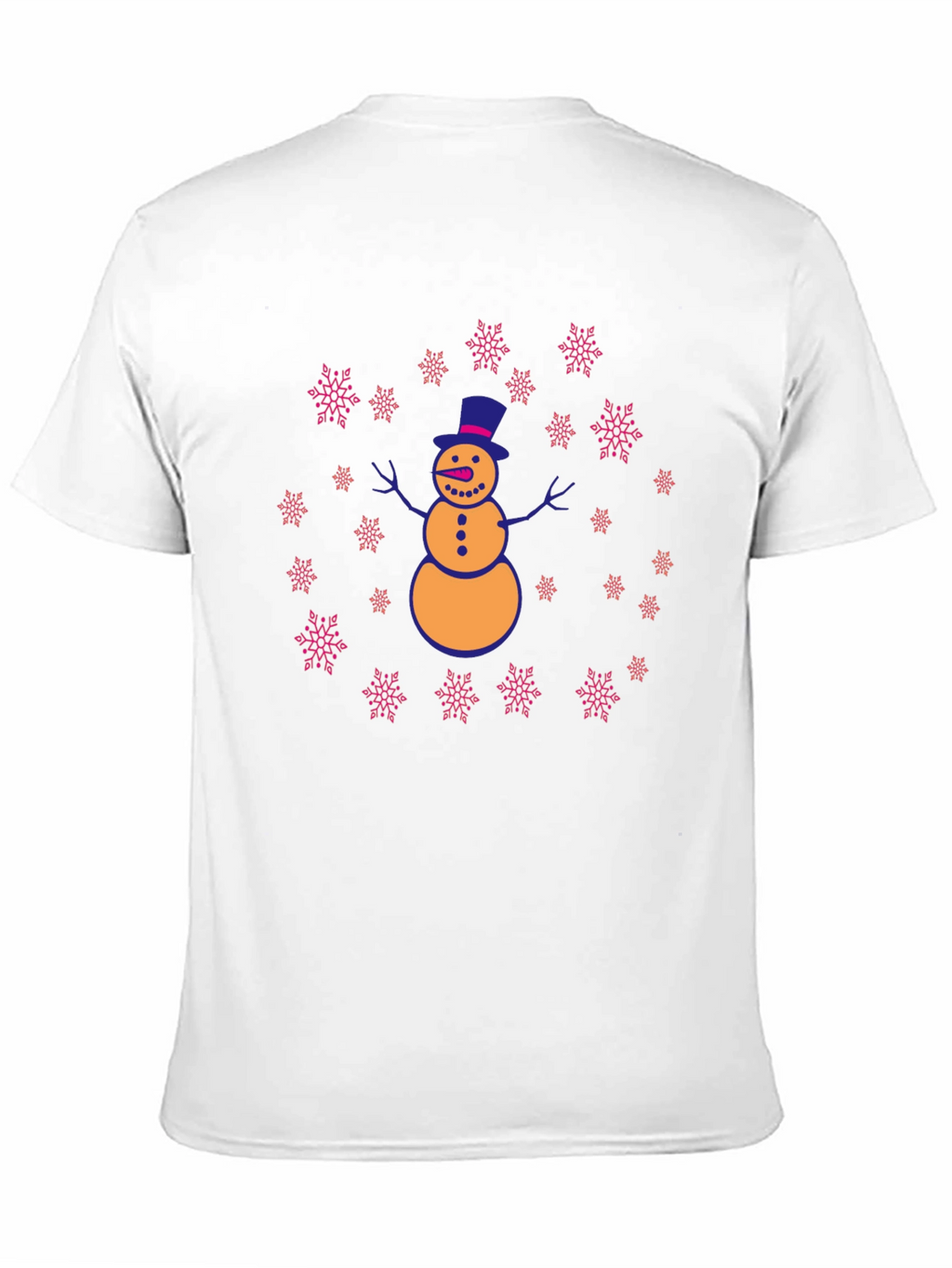 Festive Snowman Graphic Tee