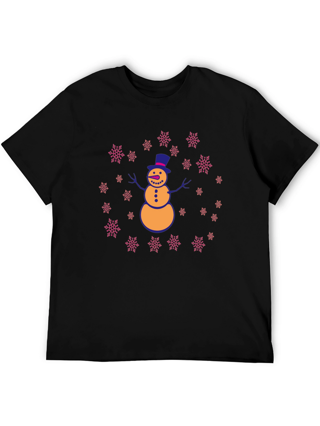 Festive Snowman Graphic Tee