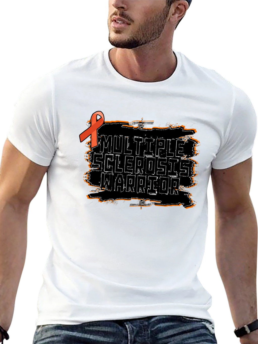 MS Warrior Awareness Graphic T-Shirt