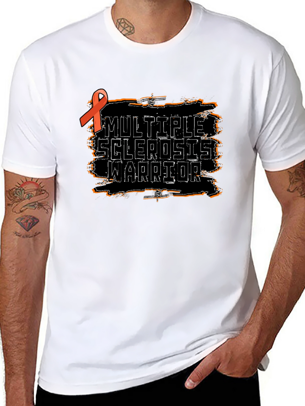MS Warrior Awareness Graphic T-Shirt