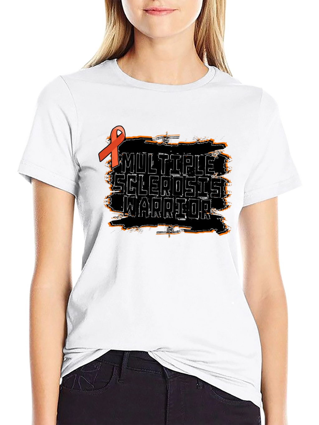 MS Warrior Awareness Graphic T-Shirt