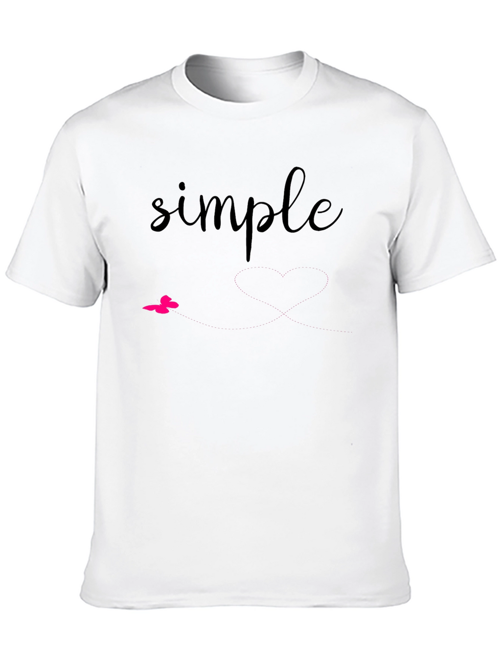 Simple Black Graphic Tee