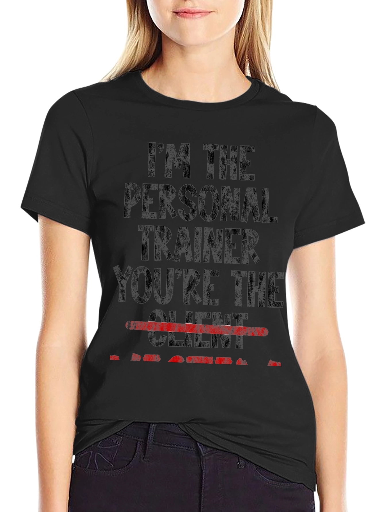 Personal Trainer Graphic T-Shirt - Gym Workout Tee